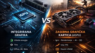 Integrirana ili zasebna grafika: što dobivate u praksi