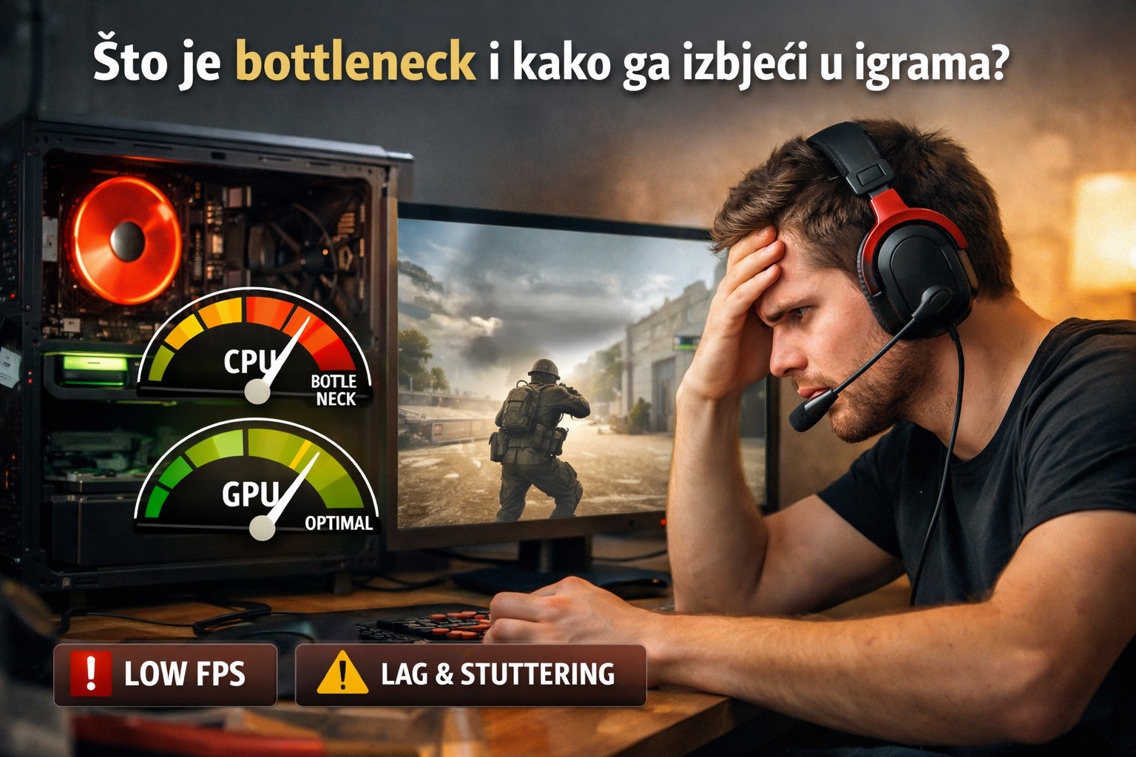 Što je bottleneck i kako ga izbjeći u igrama?
