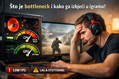 Što je bottleneck i kako ga izbjeći u igrama?