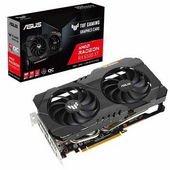 ASUS TUF Gaming Radeon RX 6500 XT OC 4GB, 90YV0HA0-M0NA00