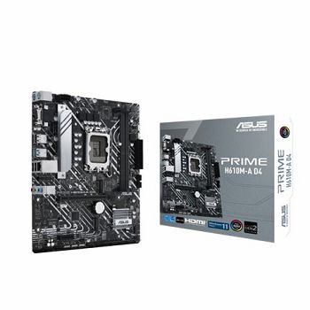 Matična Asus PRIME H610M-A D4 CSM, M.2, VGA/HDMI/DP