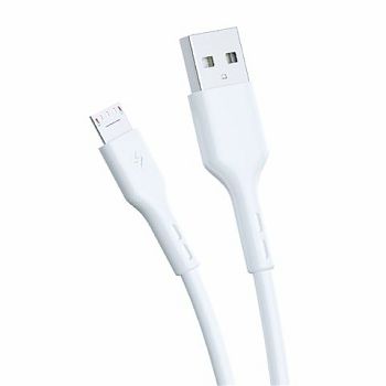 MS CABLE 3A fast charging USB-A 3.0-> microUSB, 1m, bijeli