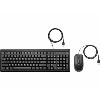 NOT DOD HP Keyboard & Mouse Wired, 6HD76AA