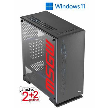 MSGW stolno računalo Gamer a280 (Ryzen 5 3600, 16GB DDR4, 500GB SSD, RX6500XT)