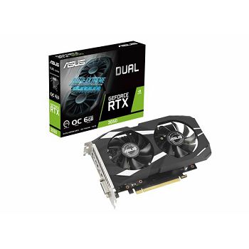 Grafička Asus RTX 3050 6GB,  DUAL-RTX3050-O6G