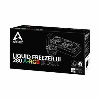 Vodeno hlađenje za procesor Arctic Liquid Freezer III 280 A-RGB(black), ACFRE00143A