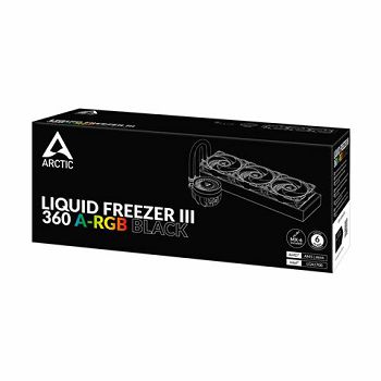 Vodeno hlađenje za procesor Arctic Liquid Freezer III 360 A-RGB (black), ACFRE00144A