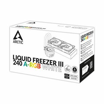 Vodeno hlađenje za procesor Arctic Liquid Freezer III 240 A-RGB(white), ACFRE00150A