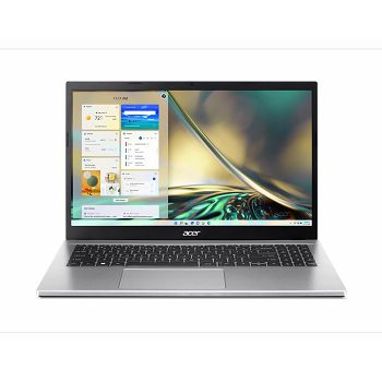 Laptop ACER Aspire 3 NX.K6TEX.00D / Core i5 1235U, 16GB, 512GB SSD, Intel HD Graphics, 15.6" FHD LED, bez OS, srebrni