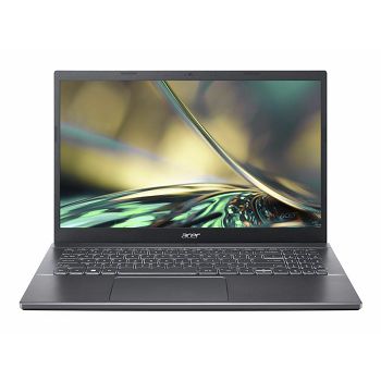 Laptop ACER Aspire 5 NX.K80EX.001 / Ryzen 5 5625U, 16GB, 512GB SSD, AMD Radeon Graphics, 15.6" FHD IPS, Linux, sivi