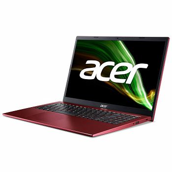 Laptop ACER Aspire 3 NX.AL0EX.001+WIN / Core i3 1115G4, 8GB, 512GB SSD, Intel Graphics, 15.6" FHD, Windows 11, crveni