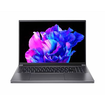Laptop ACER Swift X NX.KFPEX.004 / Ryzen 7 7840HS, 32GB, 1TB SSD, GeForce RTX 4050 6GB, 16" OLED 3.2K, bez OS, sivi