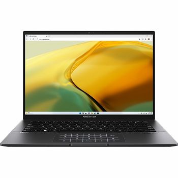 Laptop ASUS ZenBook UM3402YAR-OLED-KM721 / Ryzen 7 7730U, 16GB, 1TB SSD, AMD Radeon Graphics, 14" 2,8K 90Hz OLED, Windows 11 Pro, crni