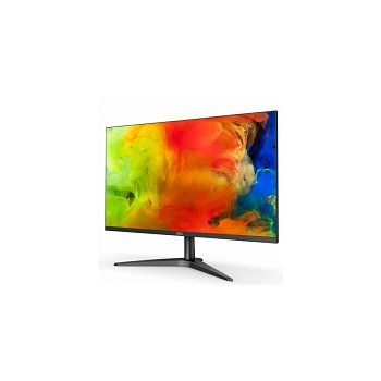 Monitor 23.6" LCD AOC 24B1H, VA, 5ms, 250cd/m2, 60000:1, VGA, HDMI, crni