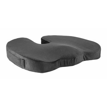 Jastuk UVI CHAIR s memorijskom pjenom za stolicu, crni