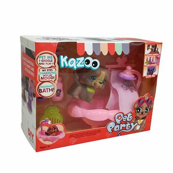 Kolekcionarski psić KAZOO K-9001 Pet Party sa Setom za Kupanje
