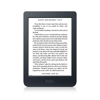 E-Book Reader KOBO Nia, 6", 8GB, WiFi, crni