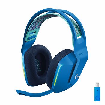 Slušalice LOGITECH Gaming G733 Lightspeed, RGB, bežične, plave