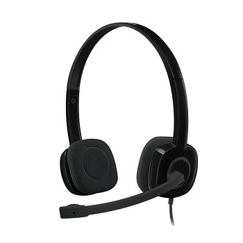 Slušalice LOGITECH H151, crne