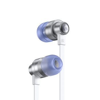 Slušalice LOGITECH Gaming G333, in-ear, adapter USB-C, bijele