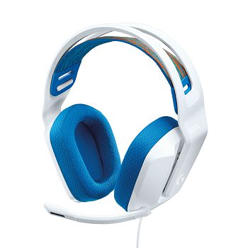 Slušalice LOGITECH Gaming G335, bijelo-plave