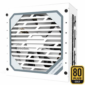 Napajanje 1000W, LC POWER Super Silent Modular Series LC1000MW, ATX v2.31, modularno, 120mm vent, 80+ Gold, bijelo