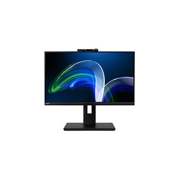 Monitor 23.8" ACER B248Ybemiqprcuzx, FHD, IPS, 75Hz, 4ms, 250cd/m2, 1000:1, USB-C, crni