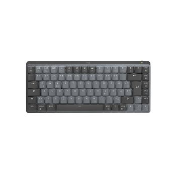 Tipkovnica LOGITECH MX Mechanical Mini Tactile Quiet, bežična, Bluetooth, crna