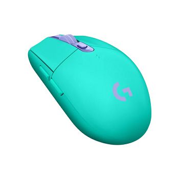 Miš LOGITECH Gaming G305 Lightspeed, bežični, optički, 12000dpi, mint, USB