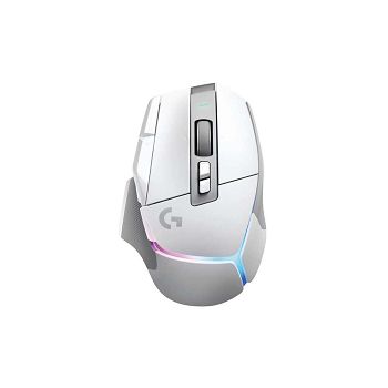 Miš LOGITECH Gaming G502 X Plus RGB, optički, 25000dpi, bežični, bijeli, USB