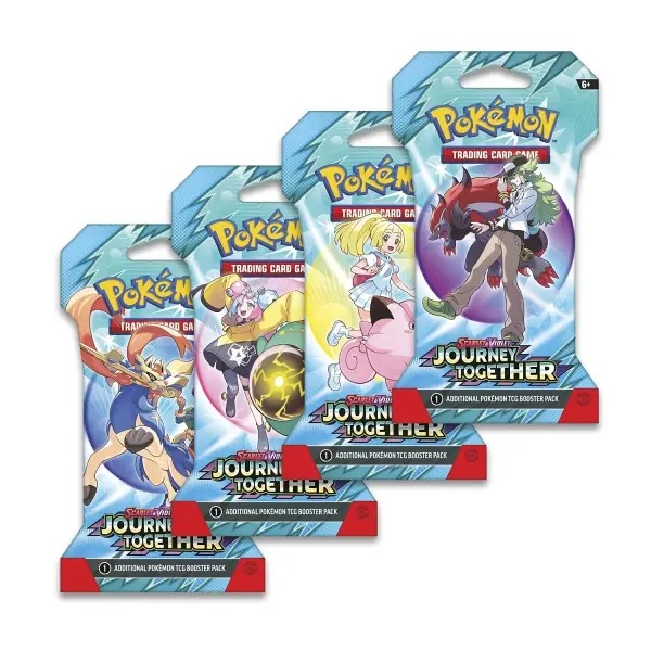 POKEMON TCG: SCARLET & VIOLET: JOURNEY TOGETHER - SLEEVED BOOSTER