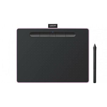 Grafički tablet WACOM Intuos M Bluetooth, rozi, 6100WLP