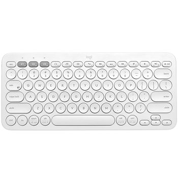 Tipkovnica LOGITECH K380, Bluetooth, kompaktna, bijela