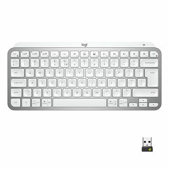 Tipkovnica LOGITECH MX Keys mini, bežična, BT, srebrna