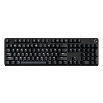 Tipkovnica LOGITECH Gaming G413 SE, mehanička, crna, USB, US layout