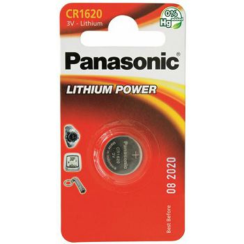 PANASONIC baterije mala CR-1620EL/1B Lithium Coin