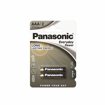 PANASONIC baterijeLR03EPS/2BP Alkaline Everyday Power