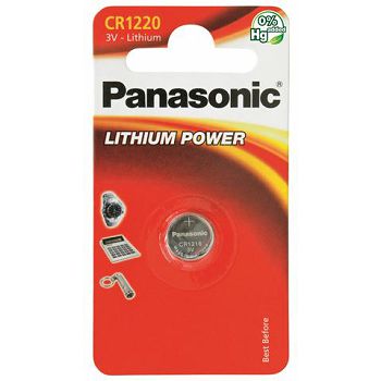 PANASONIC baterije CR-1220EL/1B Lithium Coin