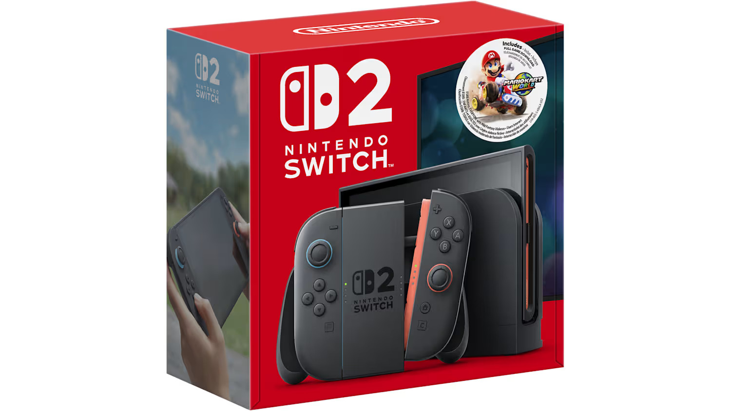 NINTENDO SWITCH 2 CONSOLE + MARIO KART WORLD
