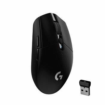 Miš LOGITECH Gaming G305 Lightspeed, bežični, optički, 12000dpi, crni, USB