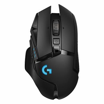 Miš LOGITECH Gaming G502 Lightspeed, optički, 25600dpi, bežični, crni