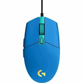 Miš LOGITECH Gaming G102 Lightsync, optički, 8000dpi, plavi, USB