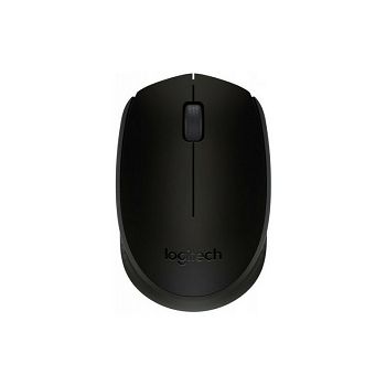 Miš LOGITECH B170, optički, 1000dpi, bežični, crni, USB