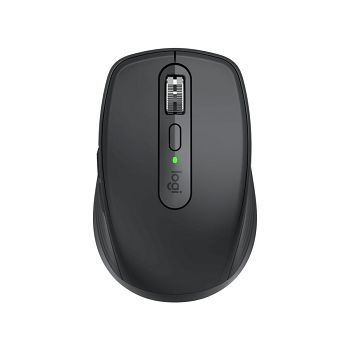 Miš LOGITECH MX Anywhere 3, laserski, bežični, BT, Unifying receiver USB, graphite