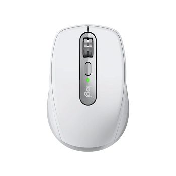 Miš LOGITECH MX Anywhere 3, laserski, bežični, BT, Unifying receiver USB, pale gray