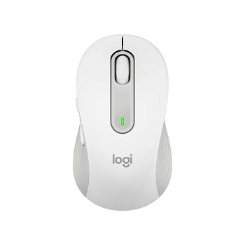 Miš LOGITECH M650 L, bežični, optički, 4000dpi, USB, Bluetooth, bijeli