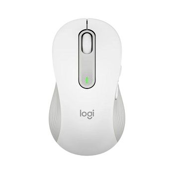 Miš LOGITECH M650 L, za ljevake, bežični, optički, 4000dpi, USB, Bluetooth, bijeli