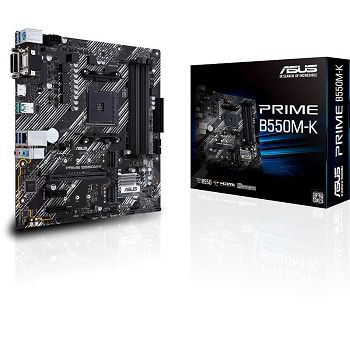 Matična ploča ASUS Prime B550M-K, AMD B550, mATX, s. AM4