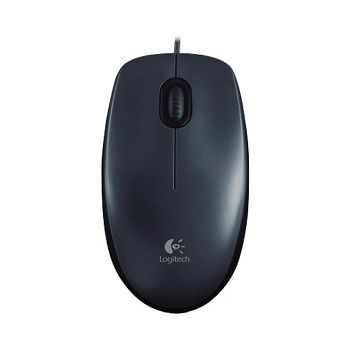 Miš LOGITECH M100, USB, crni