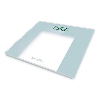 Osobna vaga TERRAILLON ART13186, digitalna, 150 kg, staklo, siva